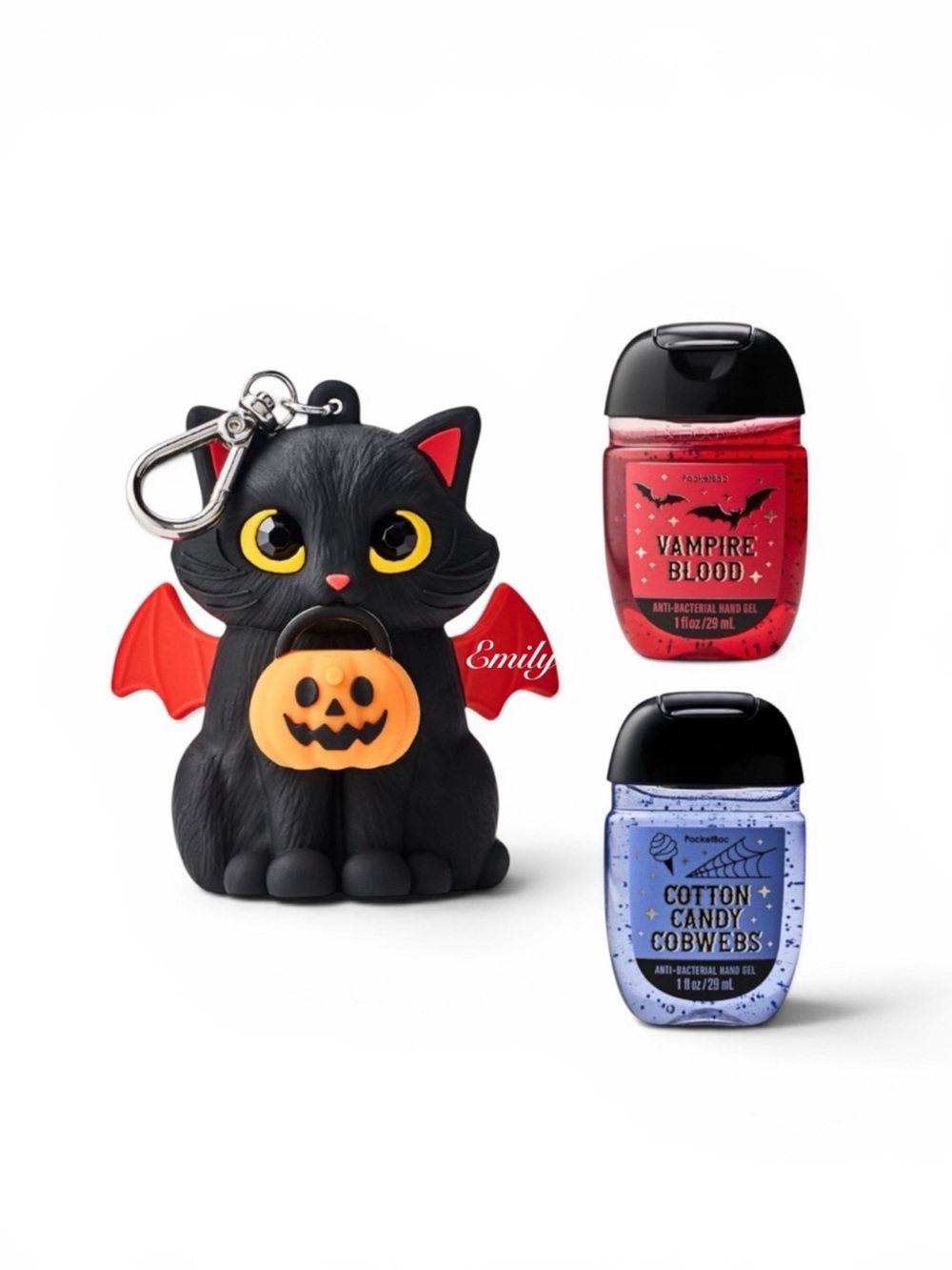 Bath & Body Works Black Cat Light-up PocketBac Holder Halloween 2026
